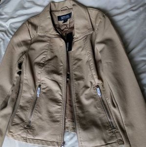 Kenneth Cole Reaction Faux Leather Jacket